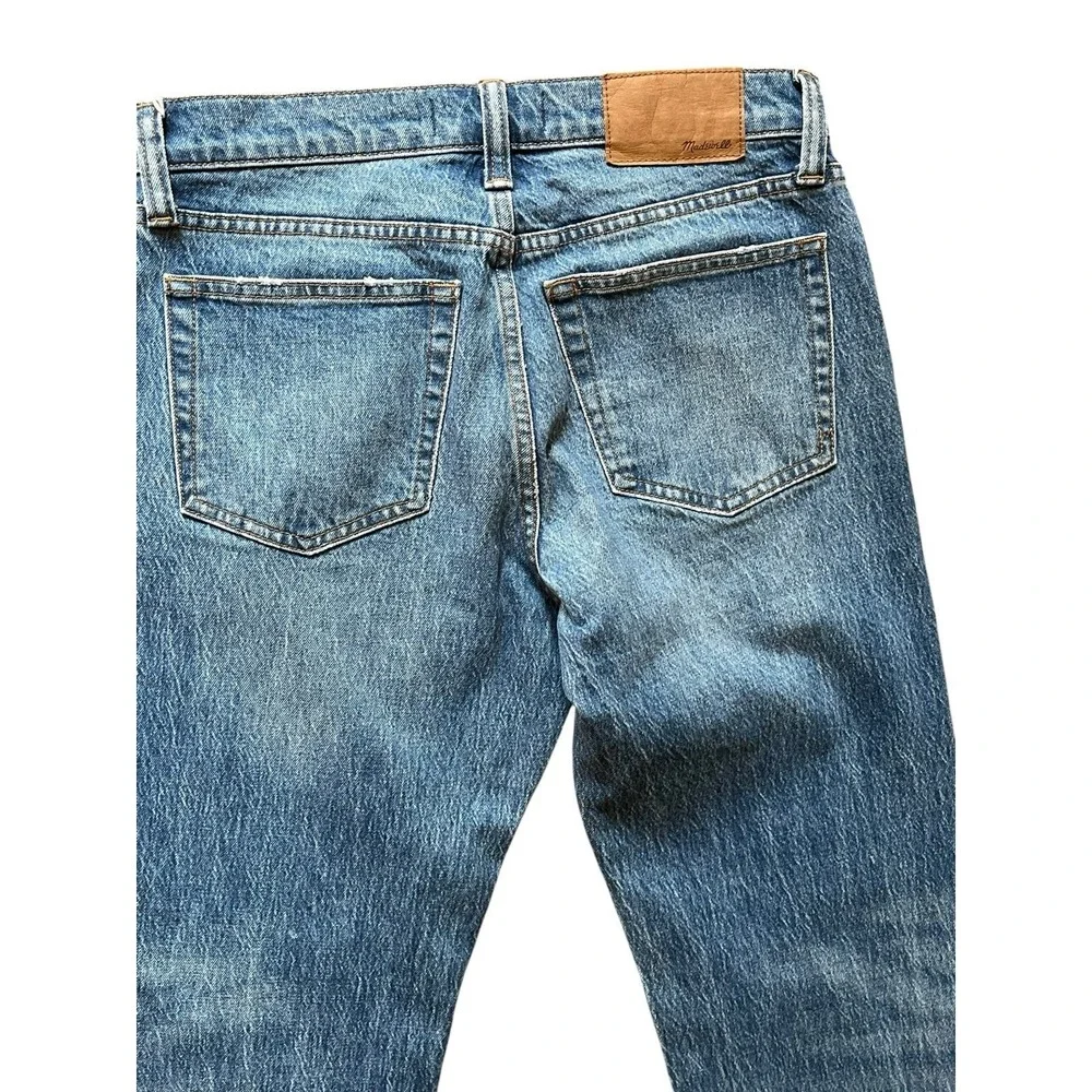 Madewell Jeans Mens 28X32 Blue Athletic Slim Medium Wash Stretch Denim Preppy